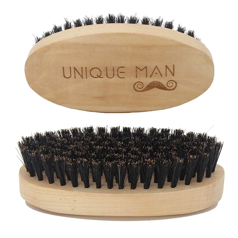 Hair Care Set - Wooden Hair Beard Brush For Men