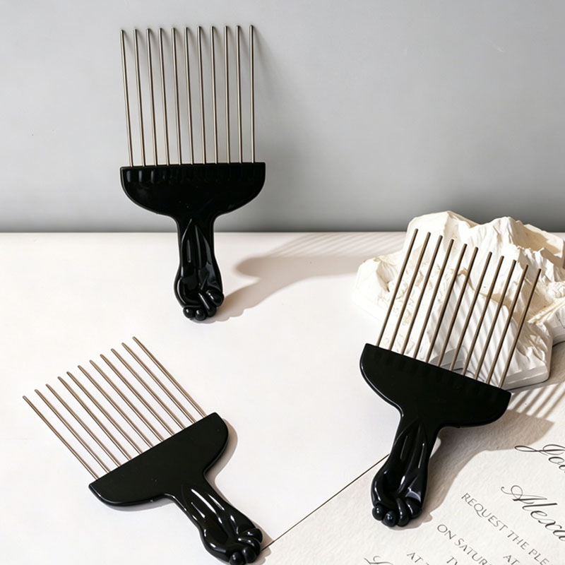 Afro Pick Comb - New Professional Barber Comb Pick Hair