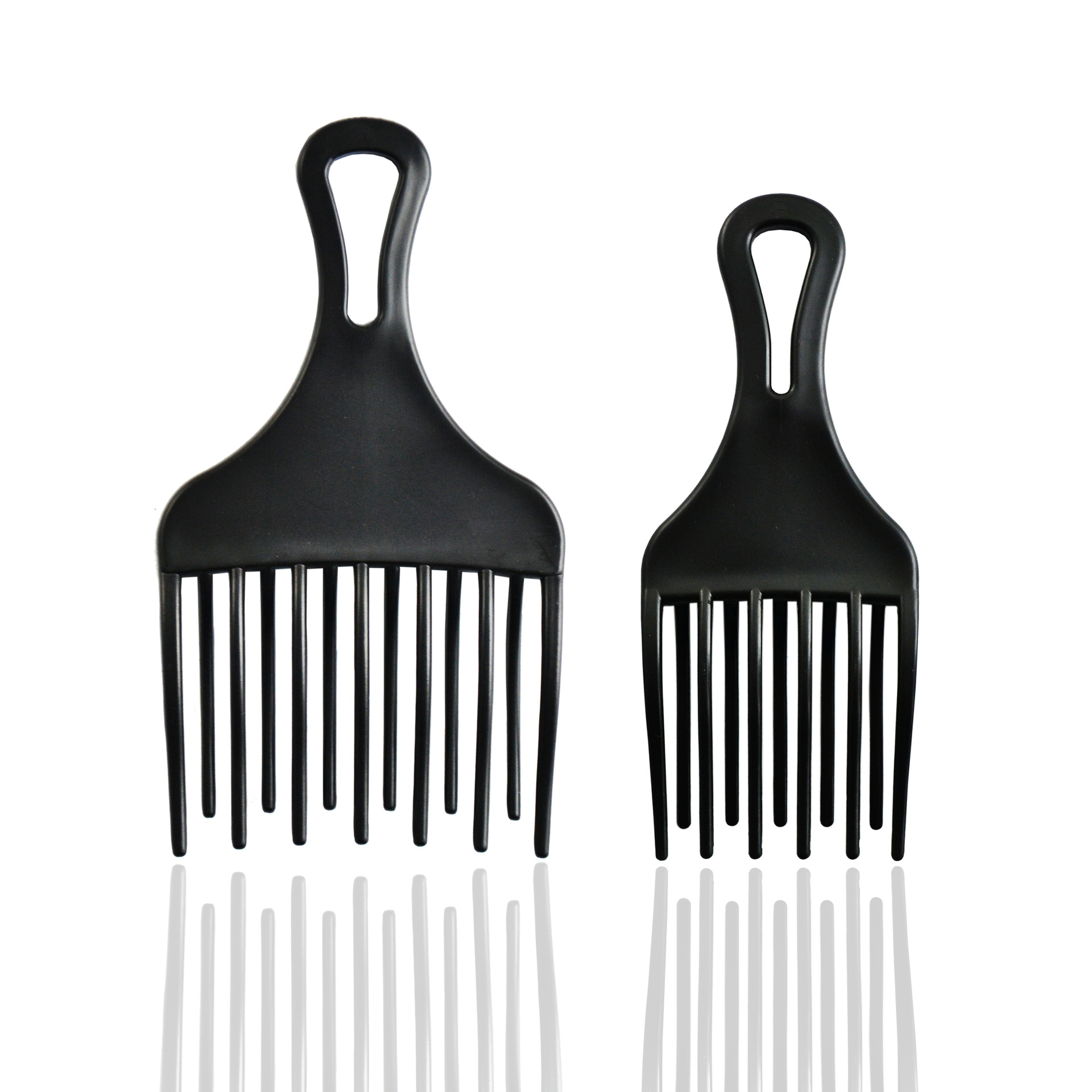Afro Pick Comb - Wide Teeth Brush Pick Comb Fork