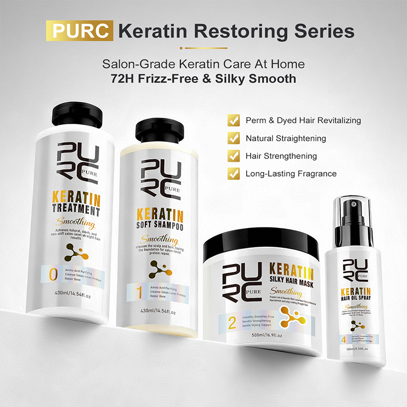 Hair Care Set - PURC Keratin Treatment Hair Care Set