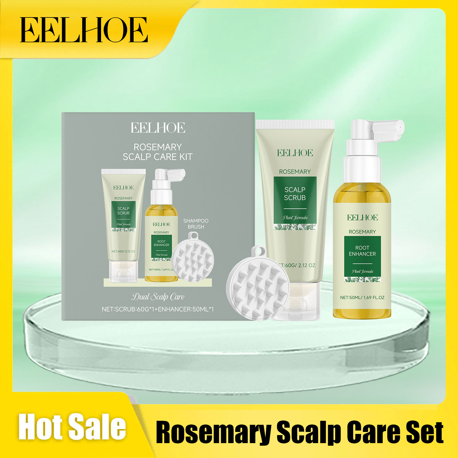 Hair Care Set - Eelhoe Rosemary Scalp Care Set Deep