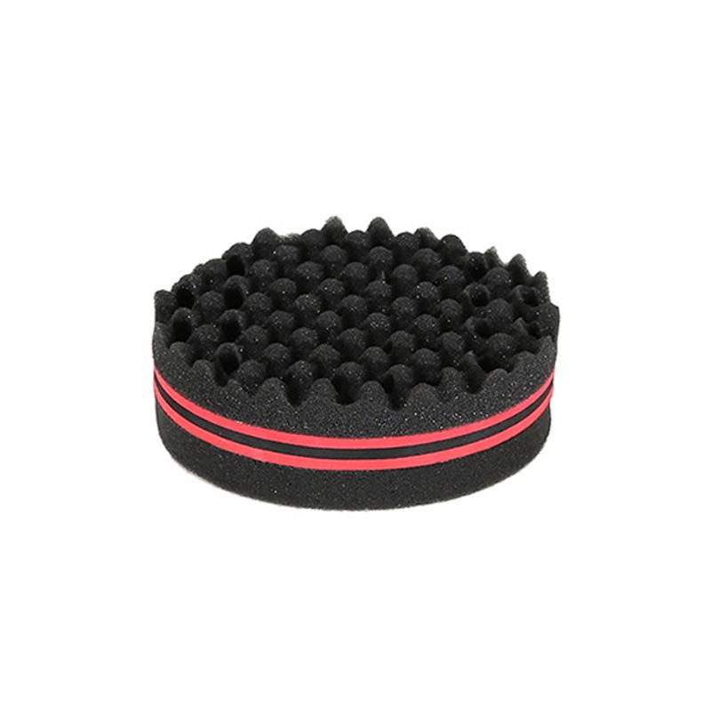 Afro Pick Comb - Professional Curly Hair Sponge Twist Brush