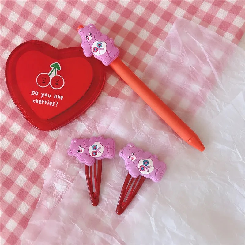 Care Bears Hair Clips Set, Cut - Hair Care Zinc 评论和价格