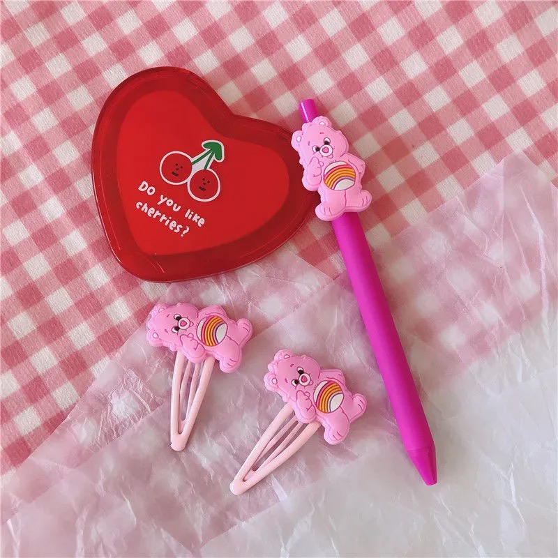 Care Bears Hair Clips Set, Cut - Hair Care Zinc 评论和价格