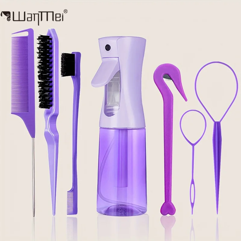 7pc/set Professional Hairdress - Hair Care Set 评论和价格