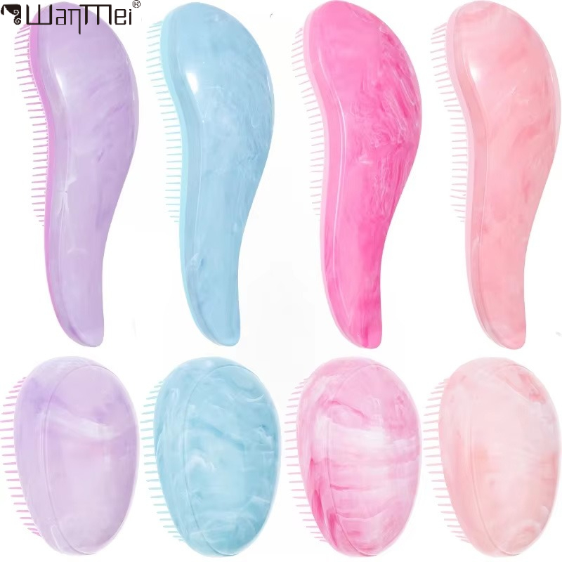 2pcs Magic Detanglng Hair Brus - Hair Care Set 评论和价格