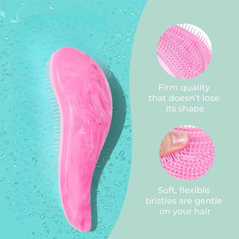 2pcs Magic Detanglng Hair Brus - Hair Care Set 评论和价格