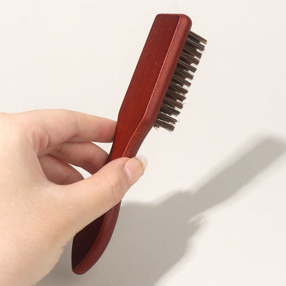 2Pcs Beard Grooming Brush Wood - Hair Care Set 评论和价格
