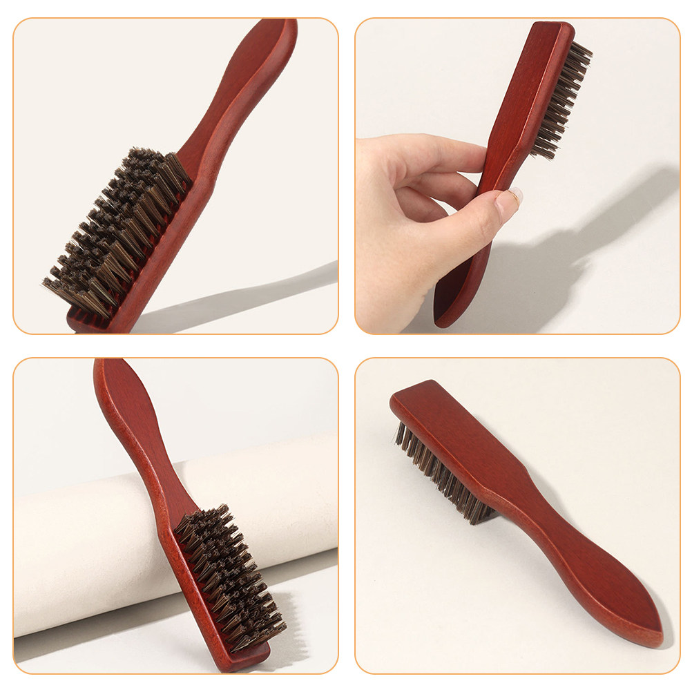 2Pcs Beard Grooming Brush Wood - Hair Care Set 评论和价格