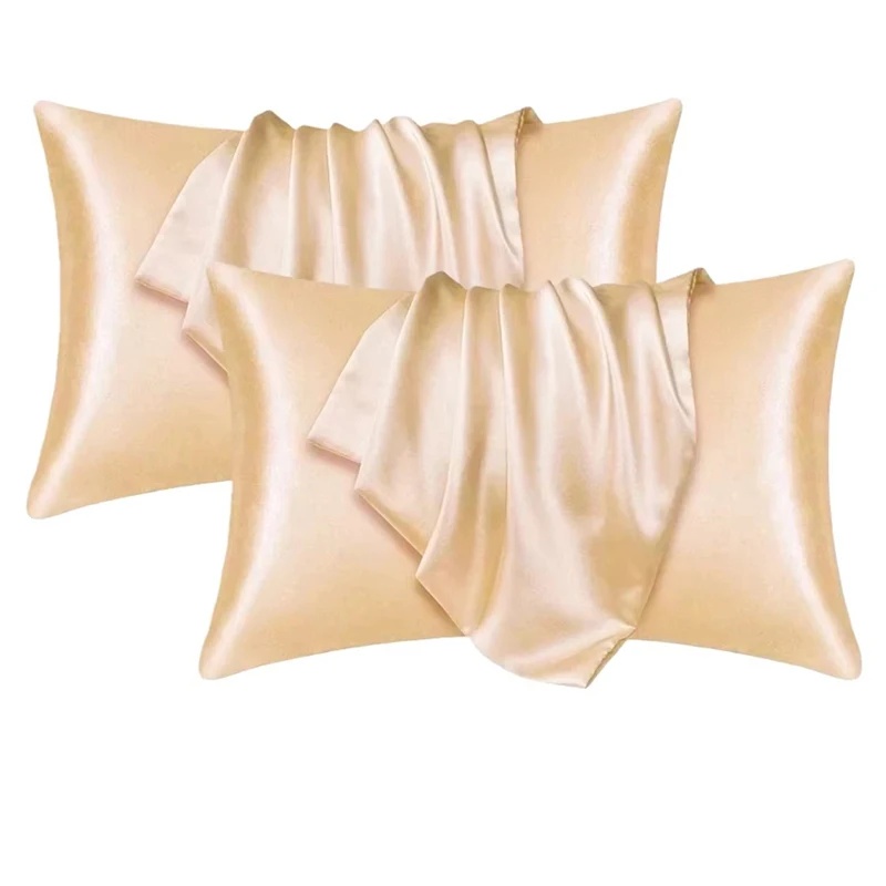 1/2pcs Satin Silk Pillowcase f - Satin Pillowcase Silk 评论和价格