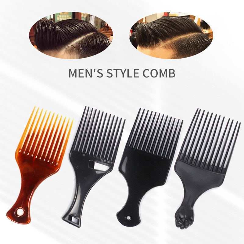 Wide Teeth Brush Pick Comb For - Afro Pick Comb 评论和价格
