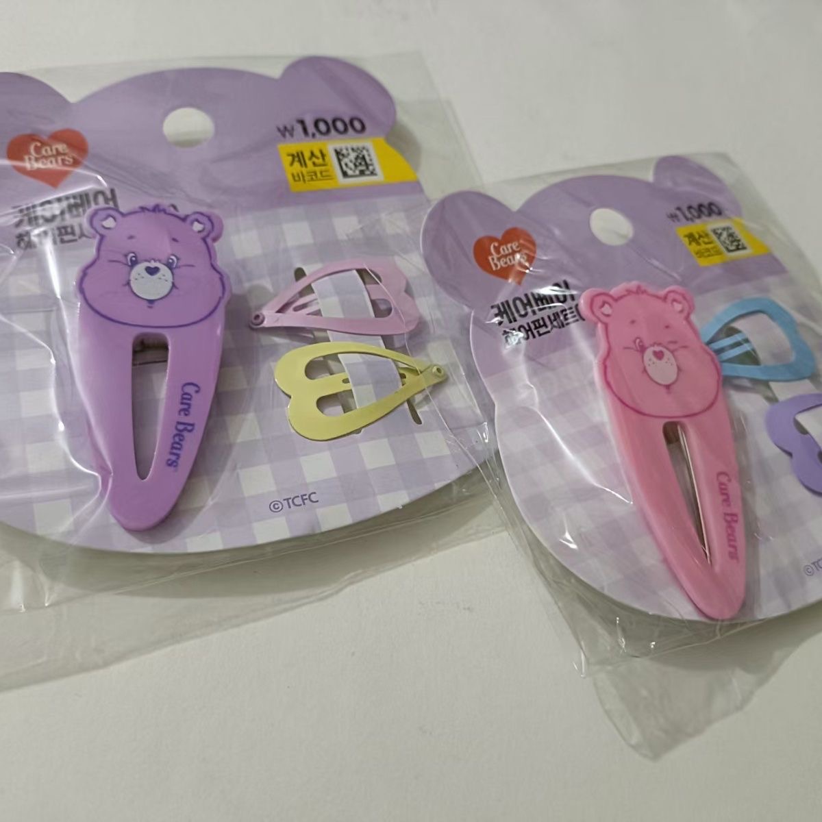 Care Bears Hair Clip Set, Cute - Hair Care Zinc 评论和价格