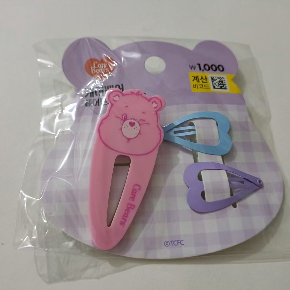 Care Bears Hair Clip Set, Cute - Hair Care Zinc 评论和价格
