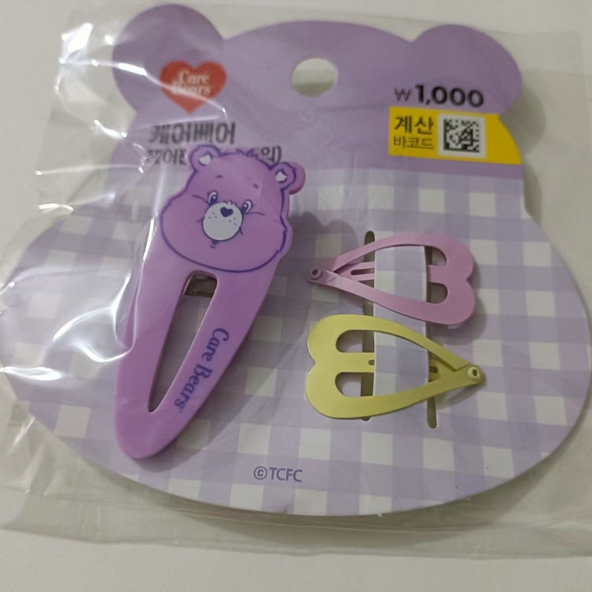 Care Bears Hair Clip Set, Cute - Hair Care Zinc 评论和价格