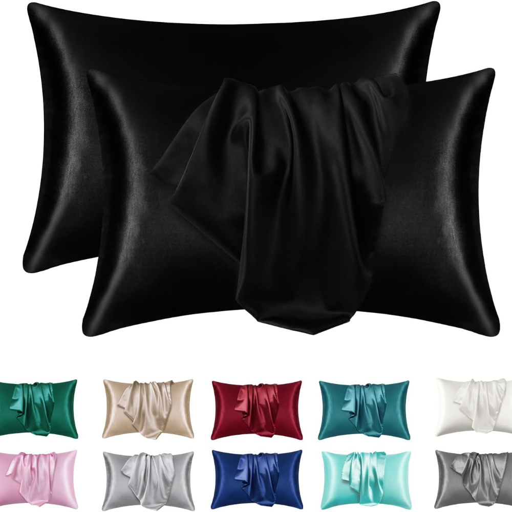 1/2pcs Satin Silk Pillowcase f - Satin Pillowcase Silk 评论和价格