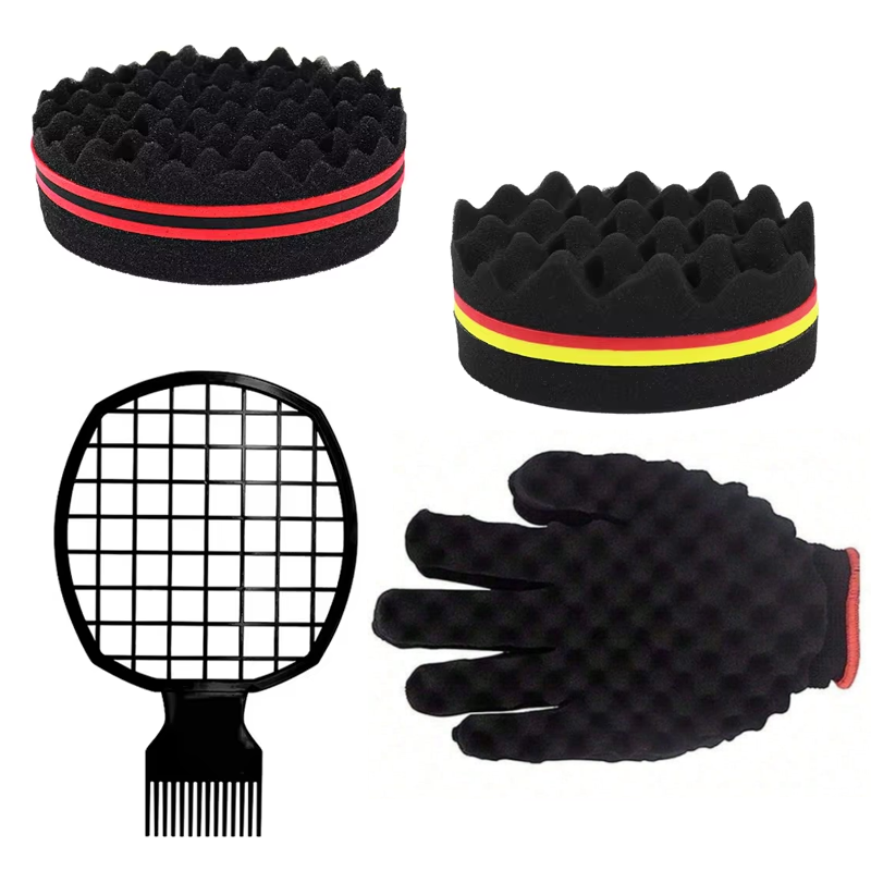2pcs Afro Twist Hair Comb Spon - Afro Pick Comb 评论和价格