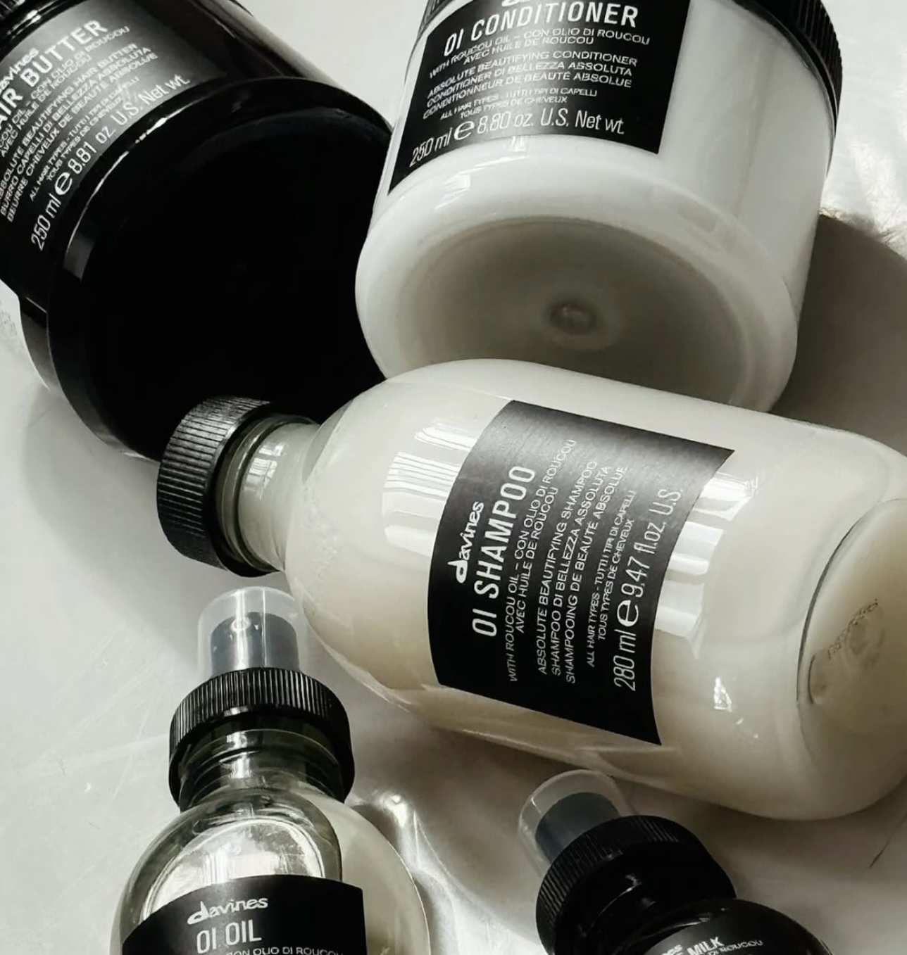Davines OI Hair Shampoo Condit - Hair Care Set 评论和价格