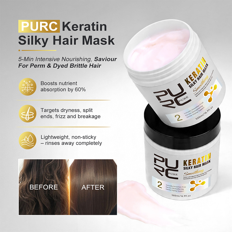 PURC Keratin Treatment Hair Ca - Hair Care Set 评论和价格