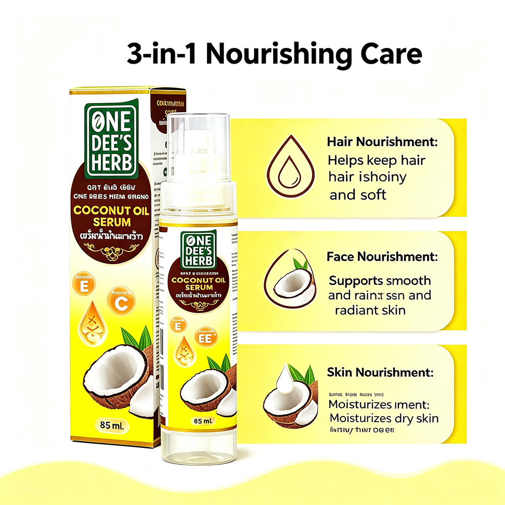 Thailand One Dee's Herb Coconu - Hair Care Vitamin E 评论和价格