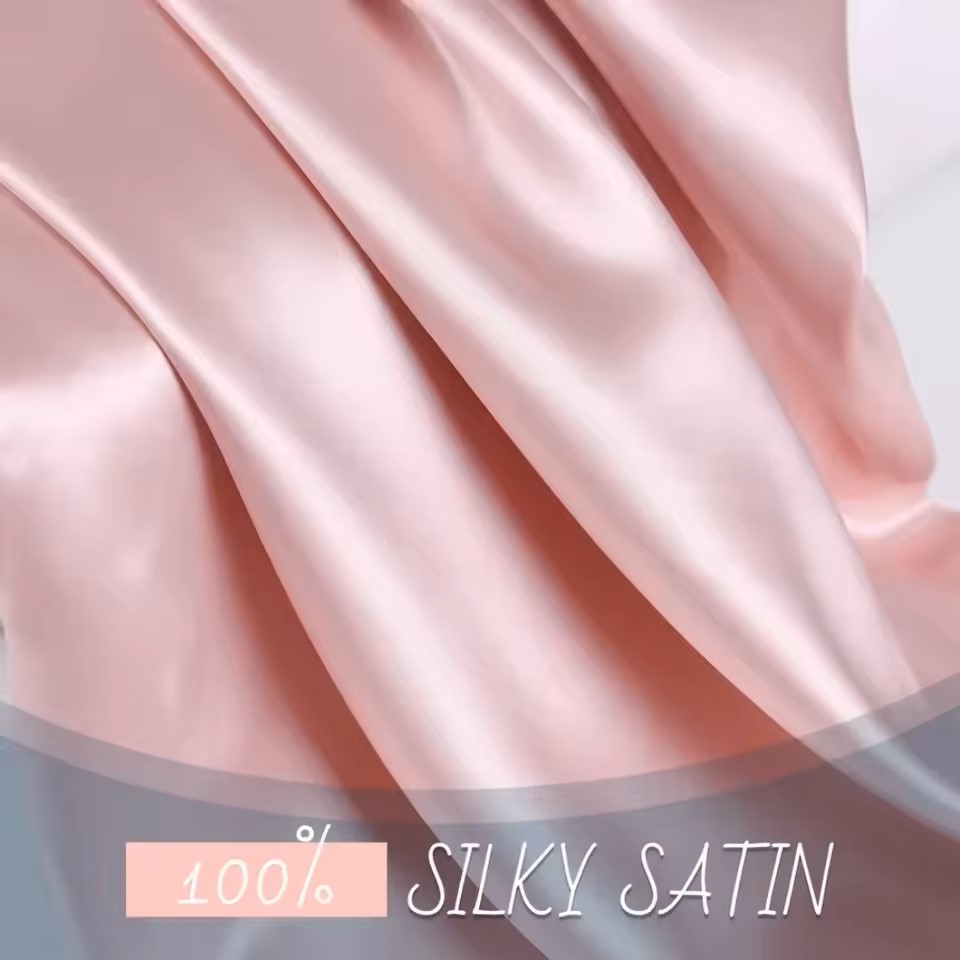 Kuup 1pcs Pillowcase Pillow Co - Satin Pillowcase Silk 评论和价格
