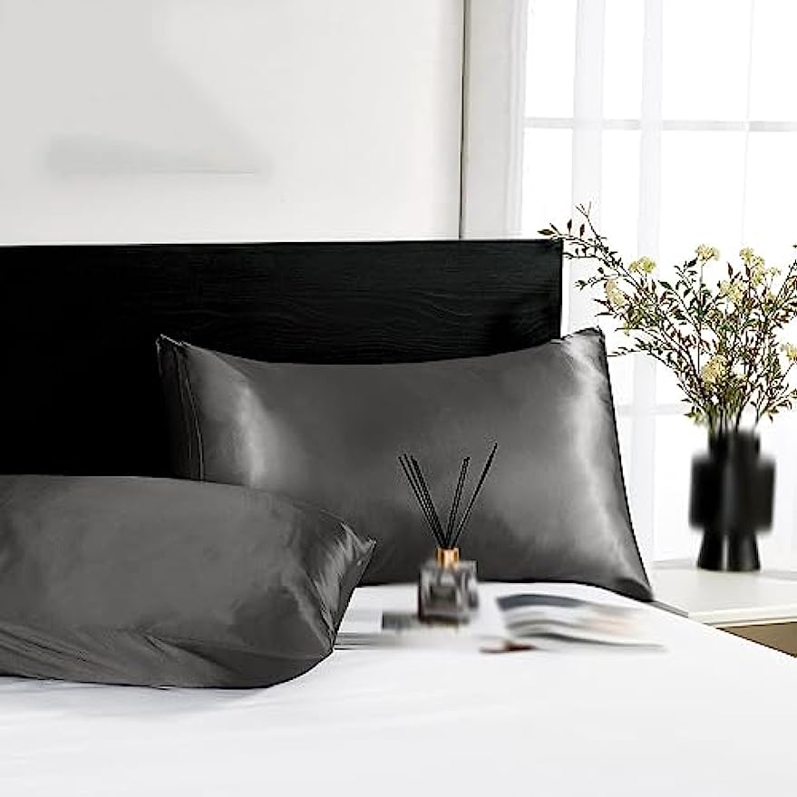 2pcs Satin Silk Pillowcase for - Satin Pillowcase Silk 评论和价格