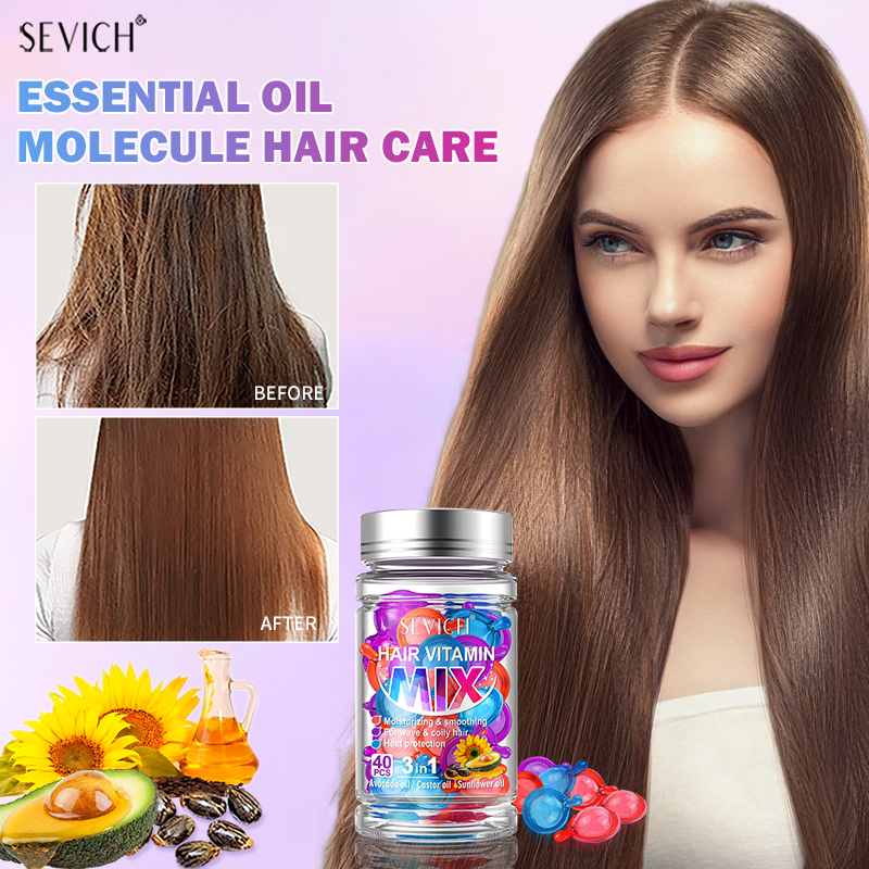 40pcs Mix Hair Vitamin Capsule - Hair Care Vitamin E 评论和价格
