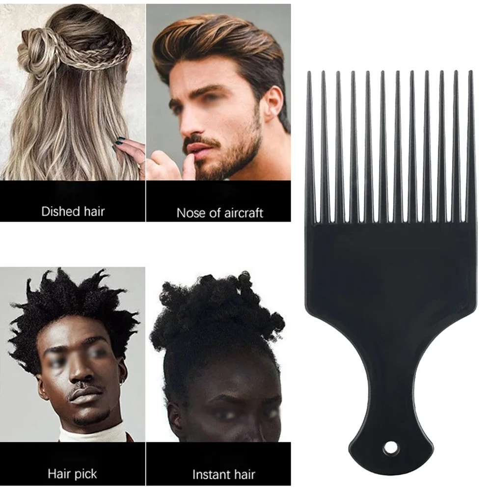 Wide Teeth Brush Pick Comb For - Afro Pick Comb 评论和价格