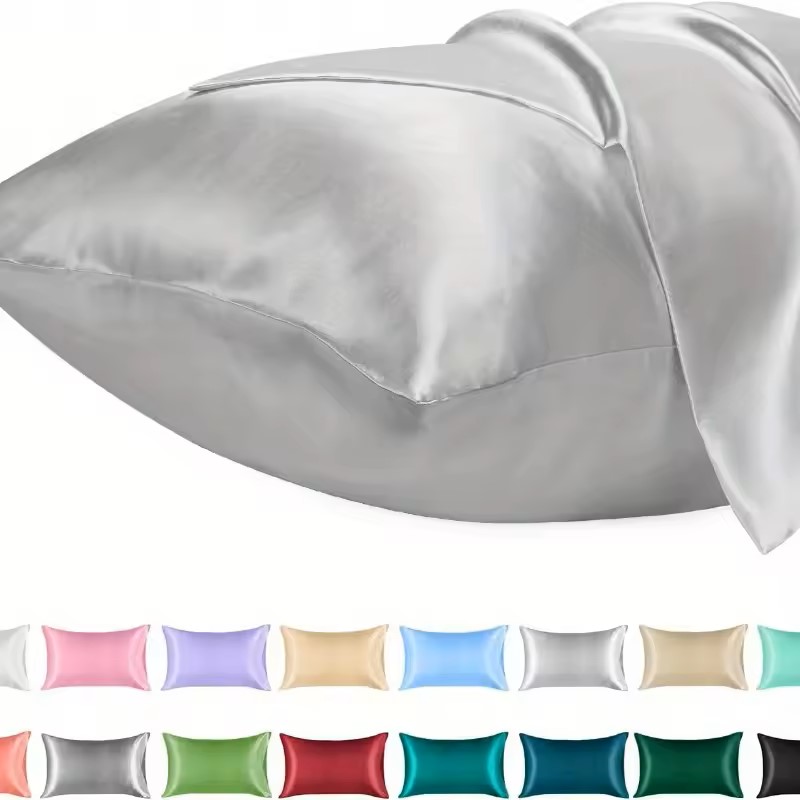 1PC Satin Pillowcase for Hair  - Satin Pillowcase Silk 评论和价格