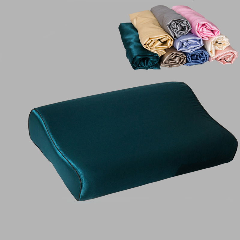 Imitation Silk Satin Latex Pil - Satin Pillowcase Silk 评论和价格