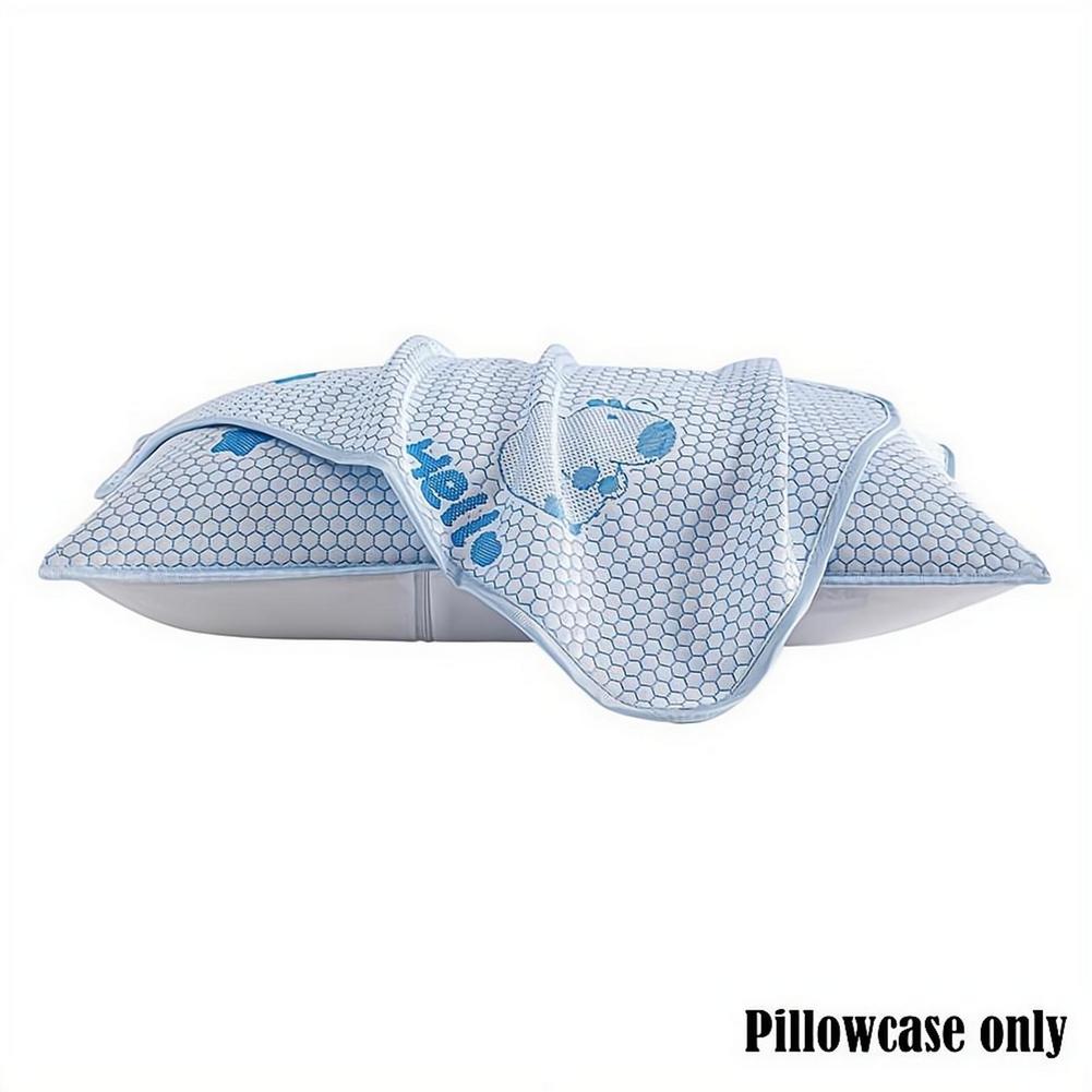 Summer Coolness Ice Silk Pillo - Satin Pillowcase Silk 评论和价格