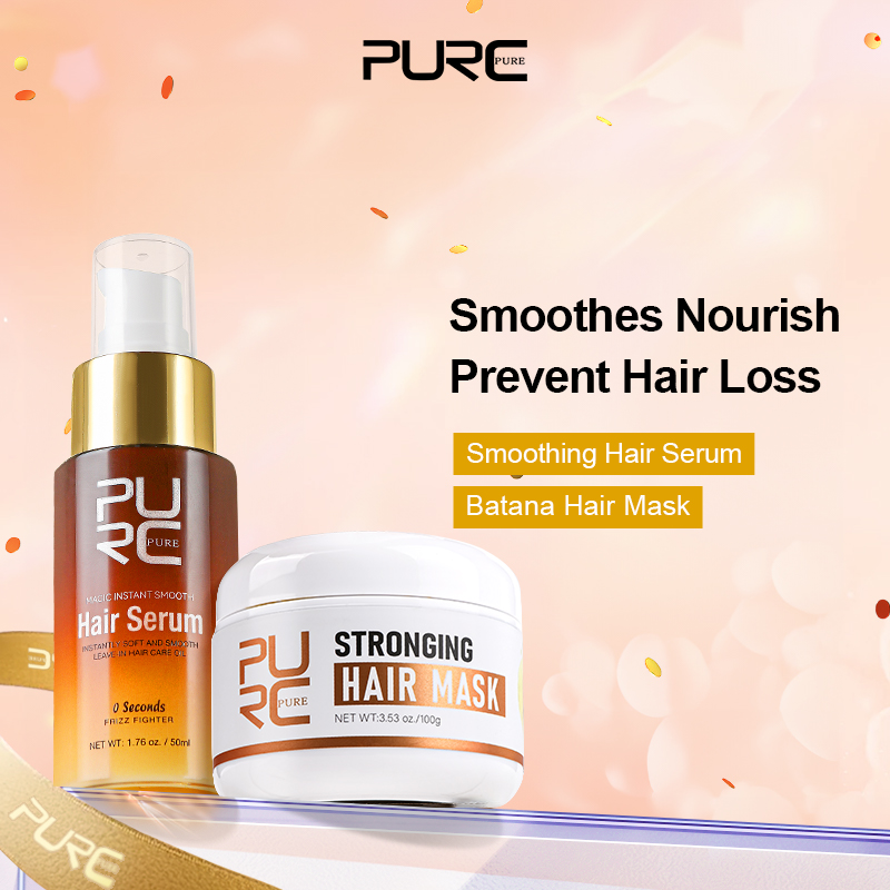 PURC Smoothing Hair Serum + Ba - Hair Care Vitamin E 评论和价格
