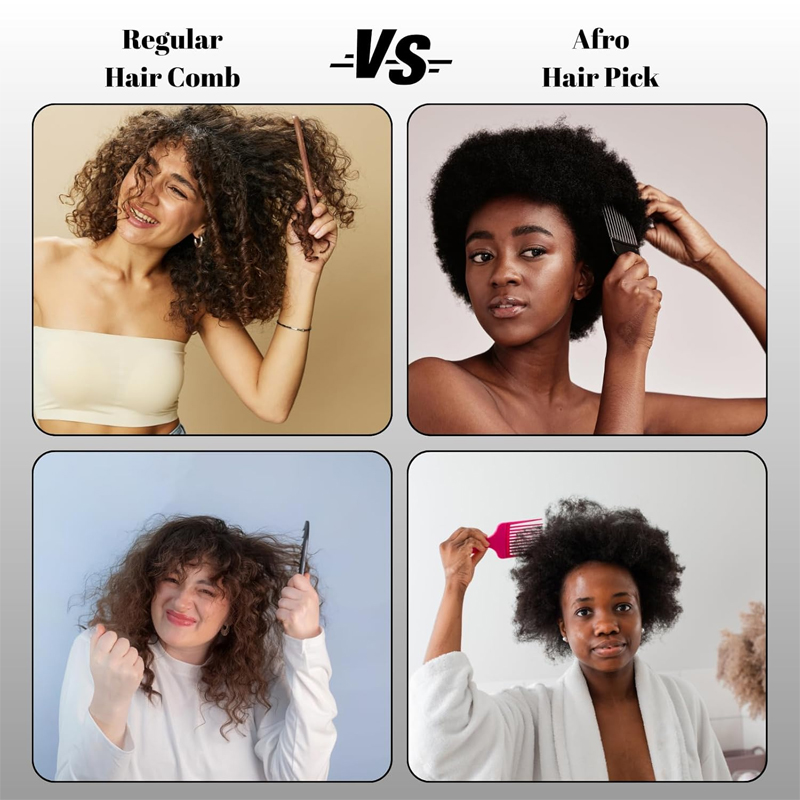 Silicone Magic Twist Hair Brus - Afro Pick Comb 评论和价格